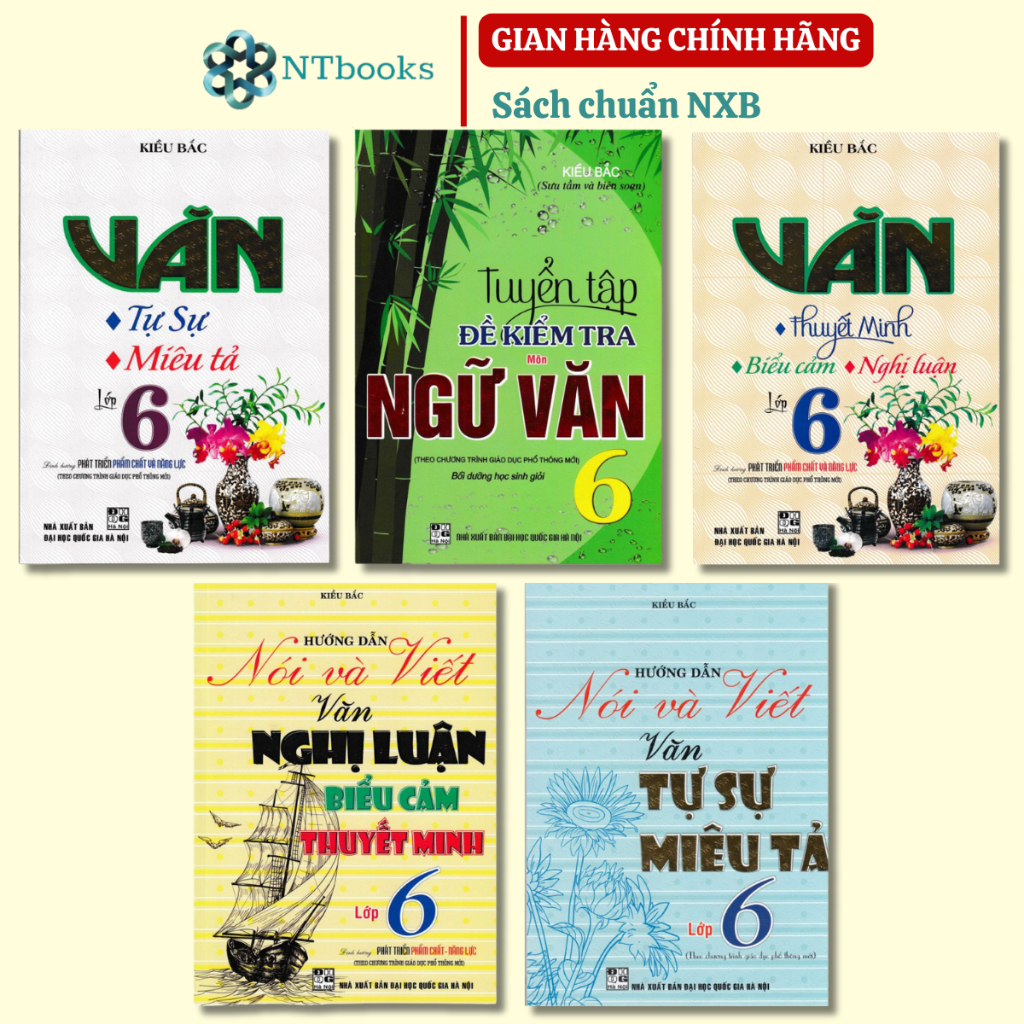 Combo Sách Tham Khảo Ngữ Văn Lớp 6 (Biên Soạn Theo Chương Trình Mới)