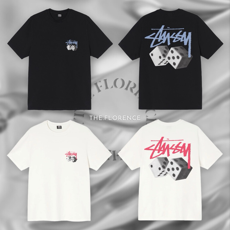 [CAM KẾT CHÍNH HÃNG 100%] Áo thun Stussy “ROLL THE DICE” unisex
