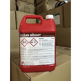 Hóa chất xử lý ố mốc bề mặt kính, sàn, thép Clean Bright – Can 5L
