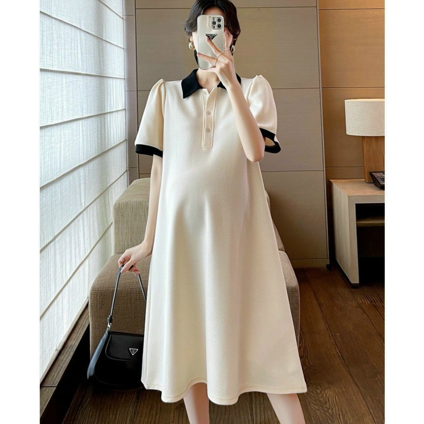 Đầm Bầu Váy Bầu Dáng Dài Thời Trang Thiết Kế Công Sở Xinh Xắn Mặc Đi Chơi Dự Tiệc Đi Làm