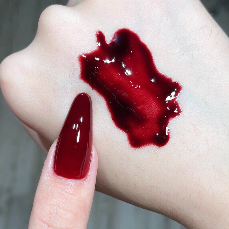 Cicin Nailbox 🖤 / Móng úp Thạch Đỏ Vampire so slay (KHÔNG ÁNH TÍM - Khách đọc kỹ mô tả nha)