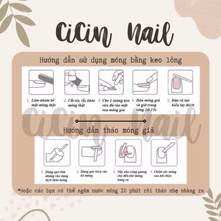 Cicin Nailbox 🖤 / Móng úp Thạch Đỏ Vampire so slay (KHÔNG ÁNH TÍM - Khách đọc kỹ mô tả nha)