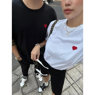 ÁO PHÔNG THÊU TIM ĐỎ