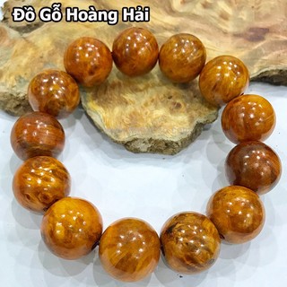 Vòng tay gỗ Nu Huyết Long - Tĩnh Tâm - Lưu thông khí huyết