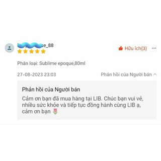 [Chính hãng] NƯỚC HOA ZARA SUBLIME EPOQUE (chai lớn 80ml, chai nhỏ 30ml)