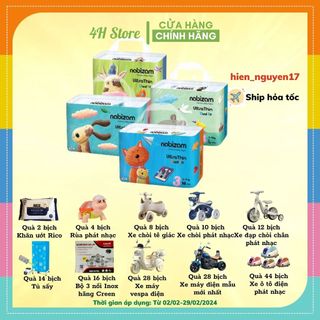 ⚡COMBO 2 BỊCH⚡Tã NABIZAM, Bỉm NABIZAM HÀN QUỐC Dán/Quần Đủ Size S44/M40/L36/M32/L30/XL26/XXL22/3XL200