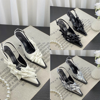 Giày cao gót g70 ribbon 🎀 bow knot đế cao 7cm
