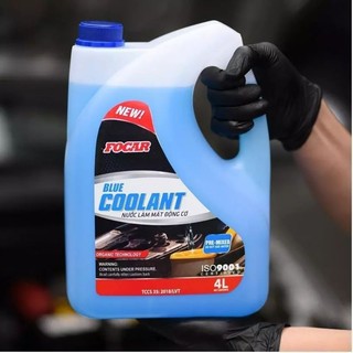 Nước làm mát động Cơ Ôtô cao cấp Focar Bluecoolant Màu xanh,Công Nghệ Đức (4 lít) ( Ship hỏa tốc TpHCM)