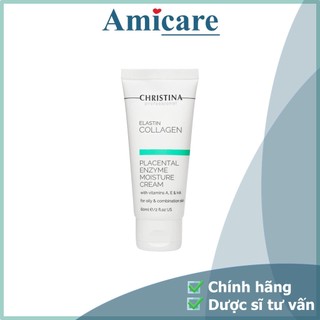  Christina Kem Dưỡng Ẩm Elastin Collagen - Placental Enzyme Moisture Cream 60ml