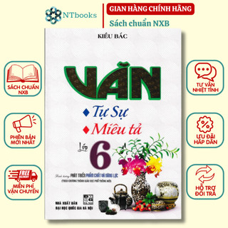 Sách văn tự sự - miêu tả lớp 6