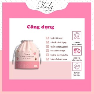 (Combo 2 gói) Khăn lau mặt Aminerry dùng 1 lần, khăn khô đa năng, rửa mặt, tẩy trang