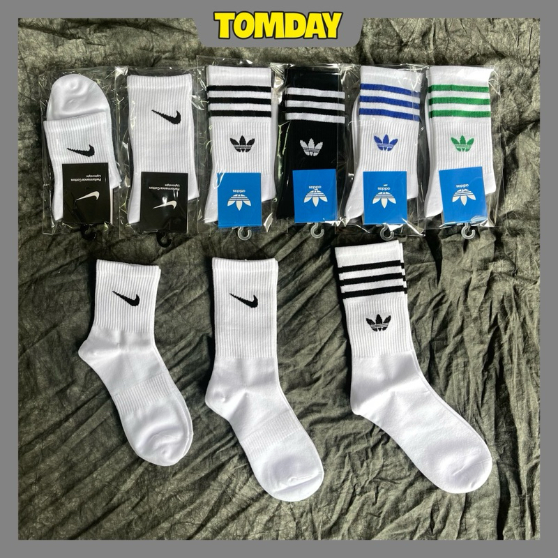 Tất vớ Nike cotton chun ôm bàn chân thoáng khí kiểu dáng unisex cho nam và nữ