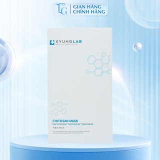 Mặt nạ KyungLab Chitosan Mask trẻ hoá, dưỡng trắng, thanh lọc thải độc da (hộp 3 miếng)