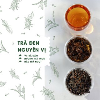 Trà đen, hồng trà bùi gia trà đen pha trà sữa gói 500g