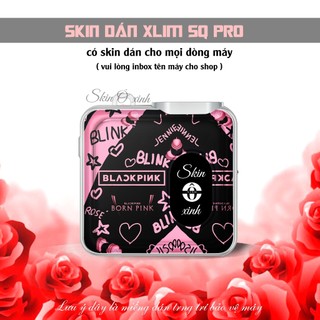 [ SIÊU RẺ ] Miếng dán skin cho sq-pro, x-lim p.ro, v1, v2 ,se , rii-lx, ninja, oneo in hình black pink