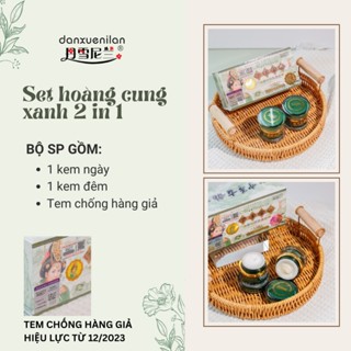 Bộ Đôi Kem Hoàng Cung Xanh Kem Ngày  Đêm Mờ Thâm Nám Tàn Nhang