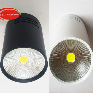 Đèn lon led ống bơ gắn nổi 12w H2 chip cob gắn trần pancon