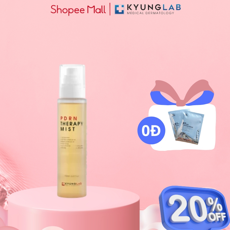 Xịt khoáng tế bào gốc KyungLab PDRN Therapy Mist dưỡng ẩm chống lão hoá phục hồi da 150ml