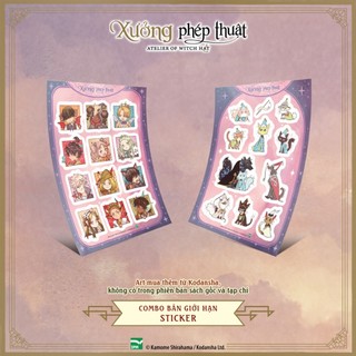 Xưởng phép thuật - atelier of witch hat: combo 11 + 12 + lịch