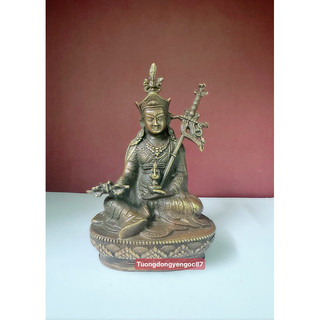 Tượng đồng Đức Liên hoa sanh 14 cm