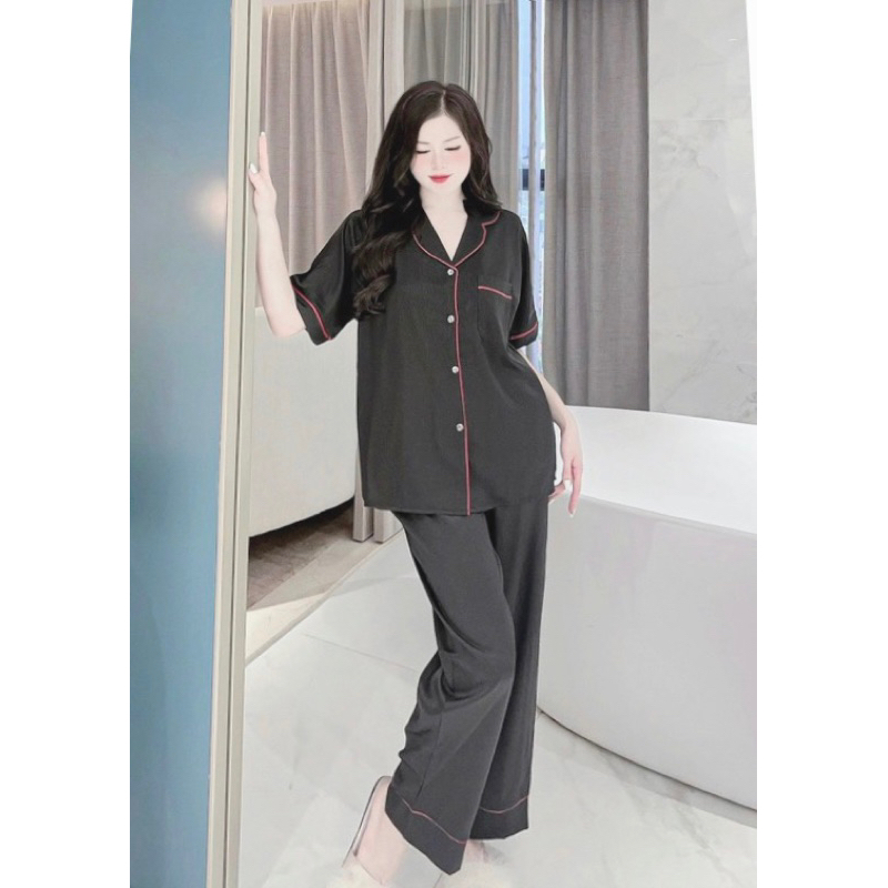 Sét Bộ Phi Lua Mặc Nhà Pyrama Xịn