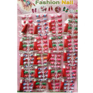 Vỉ đồ chơi dán móng tay (20 chiếc)