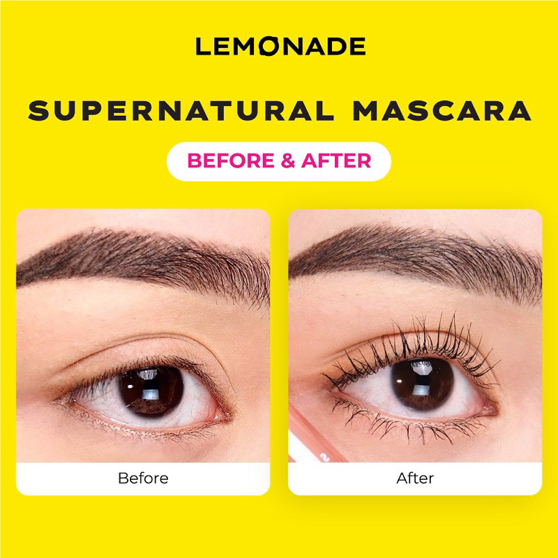 Chuốt mi LEMONADE Super Natural Mascara 7.5g