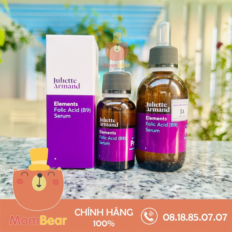 [Chiết] Serum Phục Hồi Da Folic Acid B9 Juliette Armand 10ml