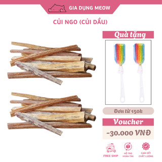 Củi Ngo - lõi cây thông dùng để nhóm than