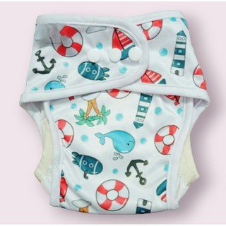 Bỉm Vải, Tã Vải Chống Hăm, Chống Tràn, Có Thể Giặt Được Và Tái Sử Dụng, Size M Đủ Mẫu Cho Bé size 5-14ký.