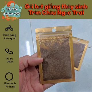 Gói hạt giống thủy sinh Trân Châu Ngọc Trai 2gram - phụ kiện trang trí, trải nền hồ thủy sinh cá tép cảnh