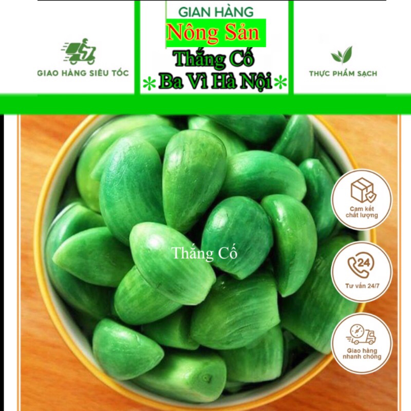 Tỏi Ngọc Bích ( Hàng Loại 1 ) giòn và thơm hũ 400g Siêu Ngon