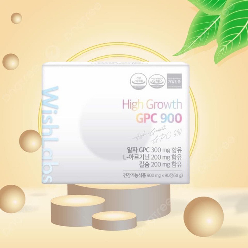 Viên Uống Hỗ Trợ Tăng Chiều Cao GPC 900 Wishlabs