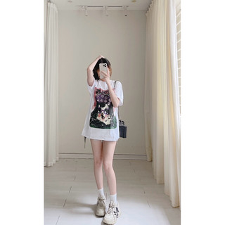 Áo phông hình in 2 mặt oversize chất đẹp Samhyewear