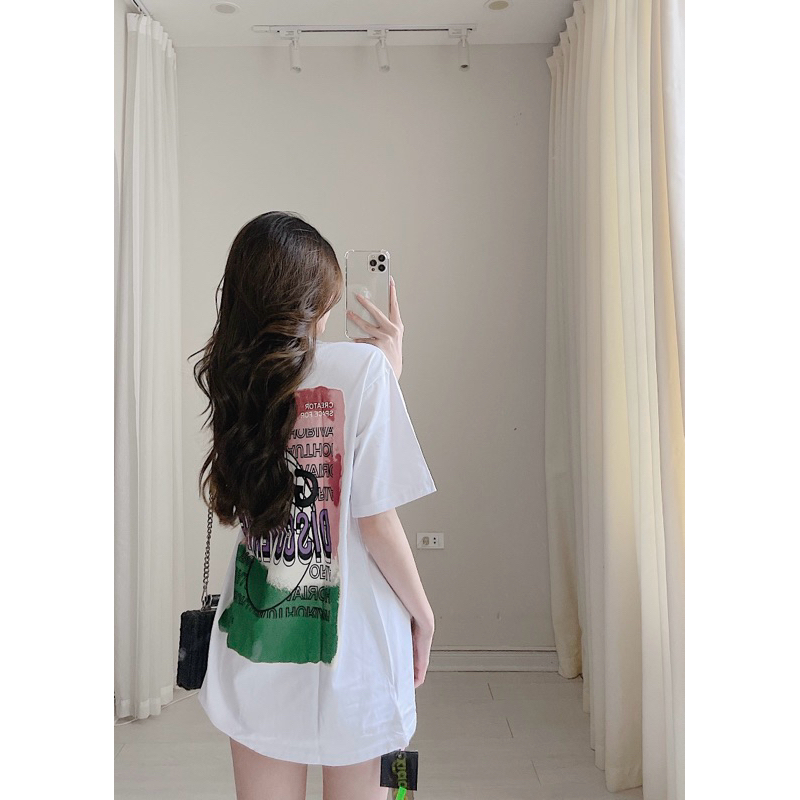 Áo phông hình in 2 mặt oversize chất đẹp Samhyewear