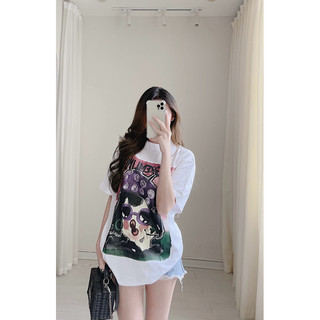 Áo phông hình in 2 mặt oversize chất đẹp Samhyewear