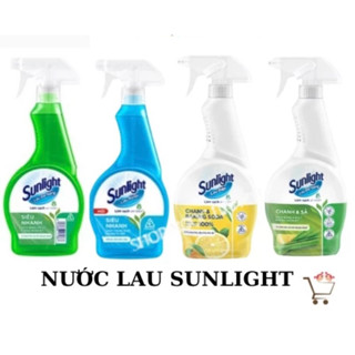 Nước lau kính/Lau Bếp/Lau Đa Năng Cif/Sunlight 500ml