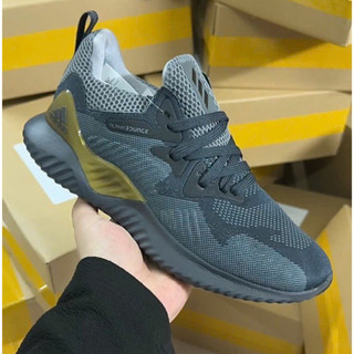 Giày Thể Thao Sneaker Alphabounce đen vàng