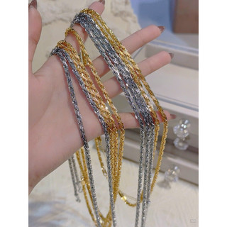 Dây chuyền xoắn bính vuông XU.P.INg cao cấp