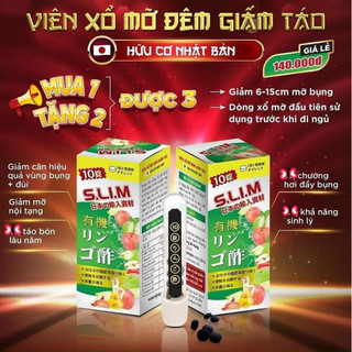 Xổ mỡ giấm táo đêm nhật bản slim fit chính hãng