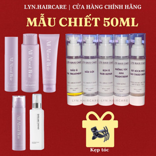 [ Mẫu chiết 50ml ] Dưỡng tóc All About Hair Oil treatment - Dầu gội - Dầu xả - Xịt dưỡng - tẩy tbc - tinh chất dưỡng tóc