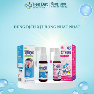 Xịt họng Nhất Nhất - Giảm ngứa họng, ho, đau họng