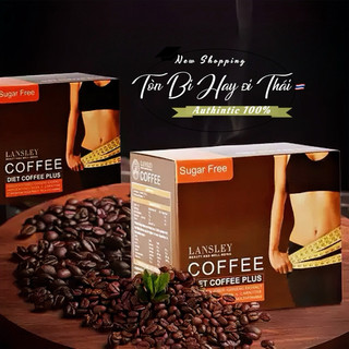 Cà Phê Sữa Giữ Dáng Lansley Thái Lan [ Hộp 10 Gói ] Cafe Coffee