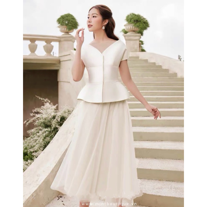 Set đầm công sở thiết kế thanh lịch