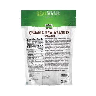 Óc Chó Hữu Cơ 340g / Raw Organic Walnuts Now