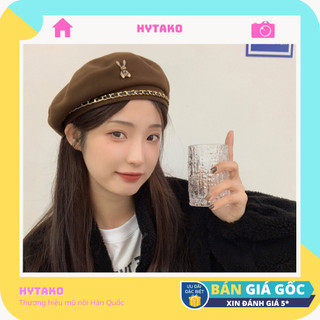 Mũ nồi nữ beret phong cách Hàn Quốc đẹp dễ thương, nhiều mẫu chọn lựa MN7 - Hytako