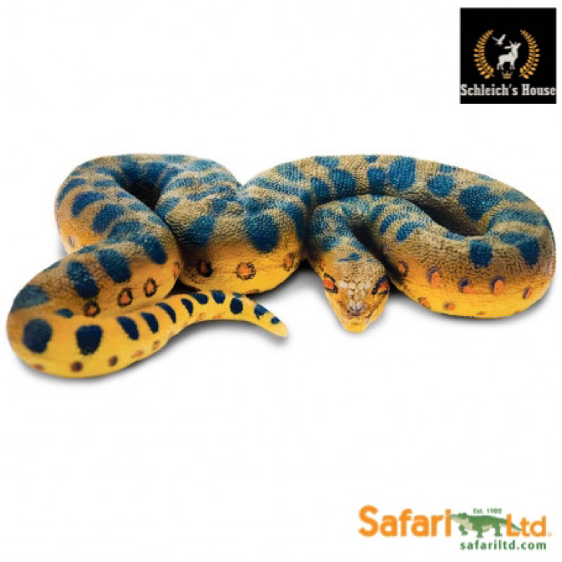 Mô hình động vật , đồ chơi con vật Safari Ltd chính hãng Trăn Nam Mỹ Anaconda size To 100688 - Schle