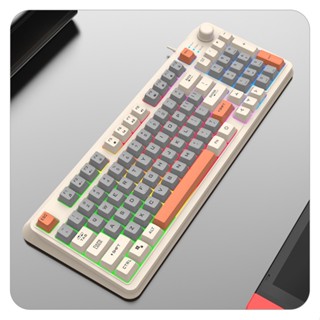 Bàn Phím Giả Cơ Gaming Xunfox K82 Led Rainbow - Keycap BPT - Phím Cực Êm Không Có Tiếng
