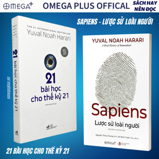 Lẻ/Combo Sách The #1 International Bestseller of YUVAL NOAL HARARI: 21 Bài Học Cho Thế Kỷ 21+ SAPIENS Lược Sử Loài Người