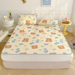 Chiếu điều hòa cao su non latex 5d new 2023 - chiếu 5d cao su non siêu mát tặng kèm 2 vỏ gối